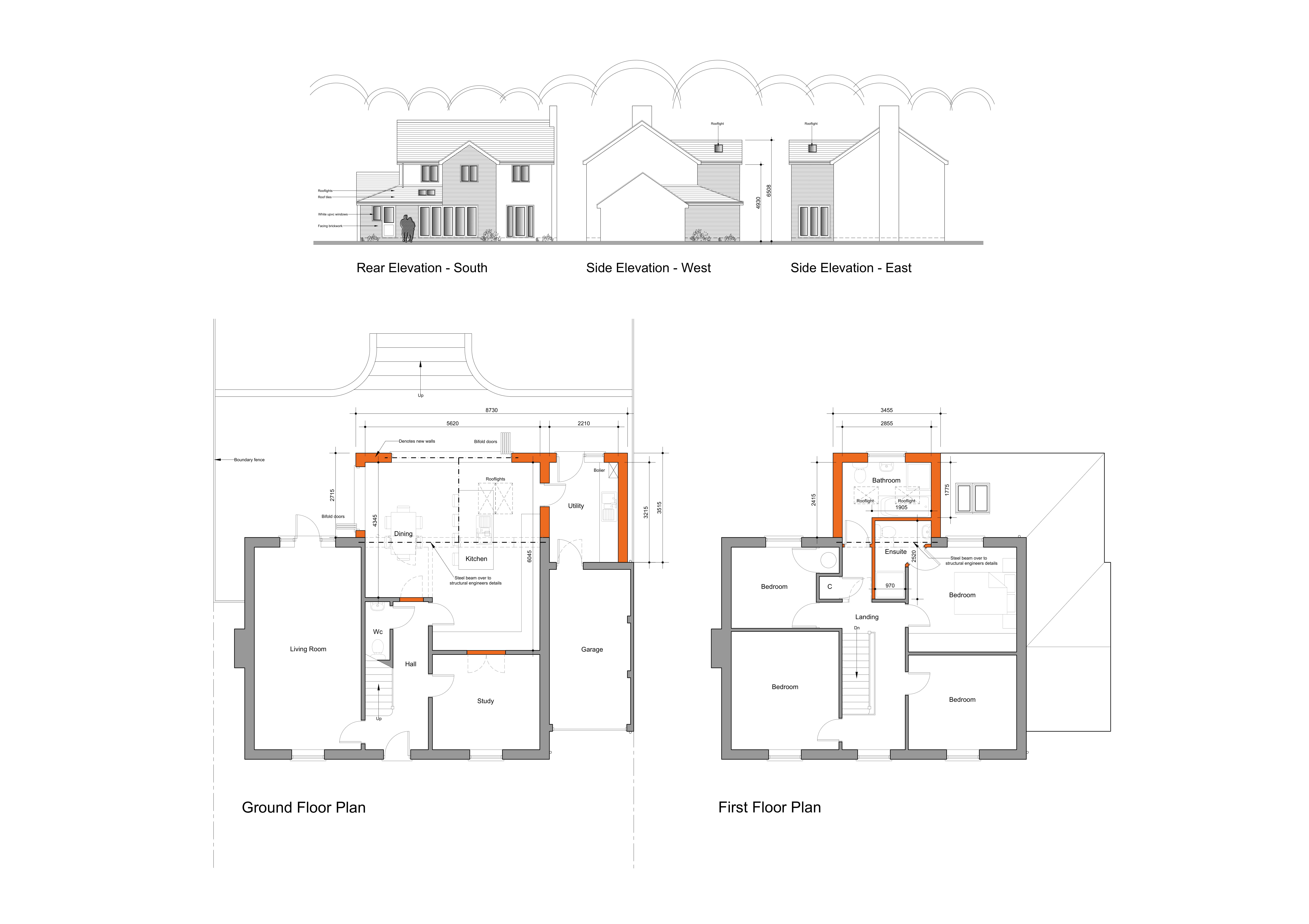 planning permission drawing example